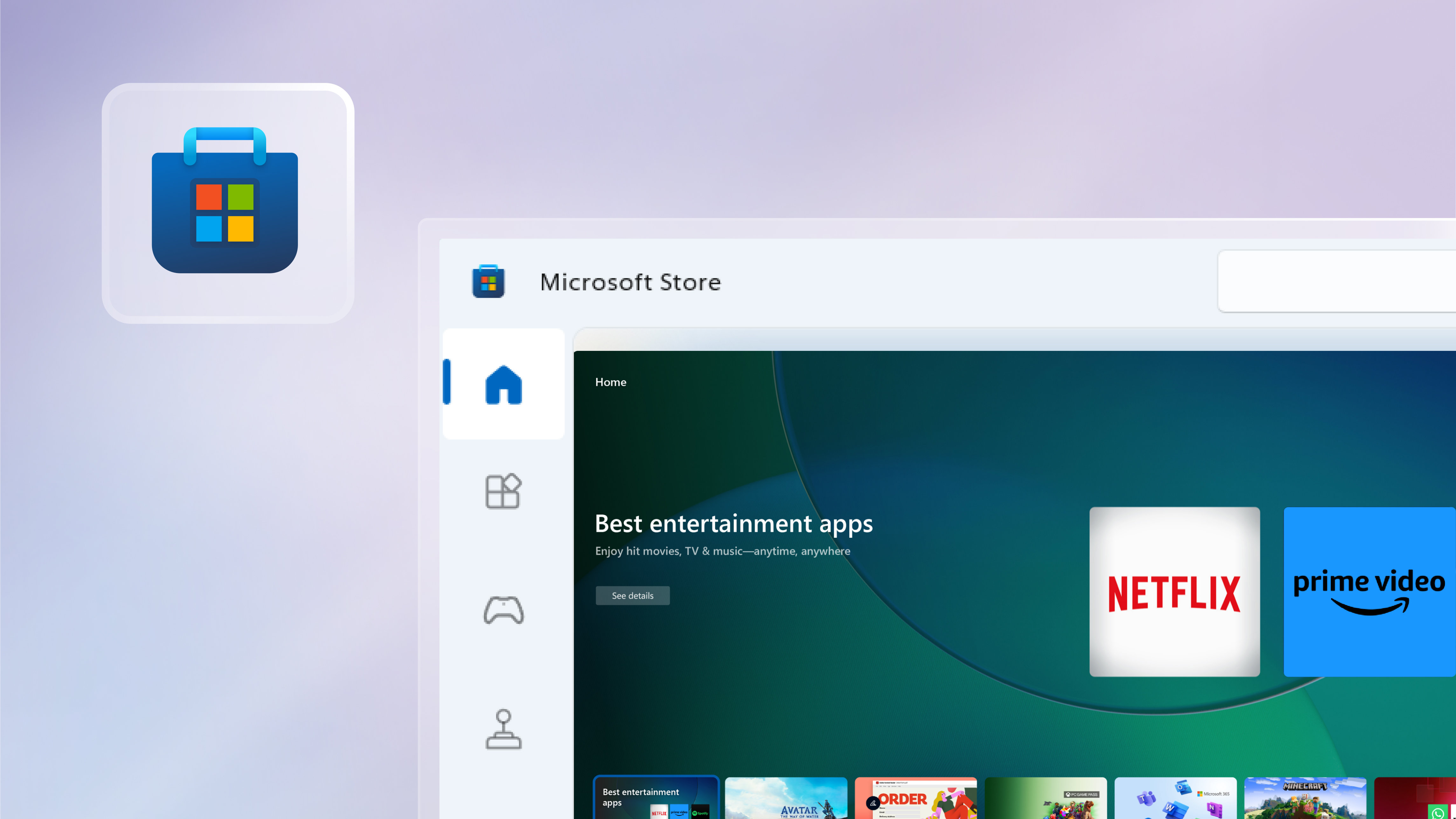 开始菜单展开的 Windows 11 笔记本